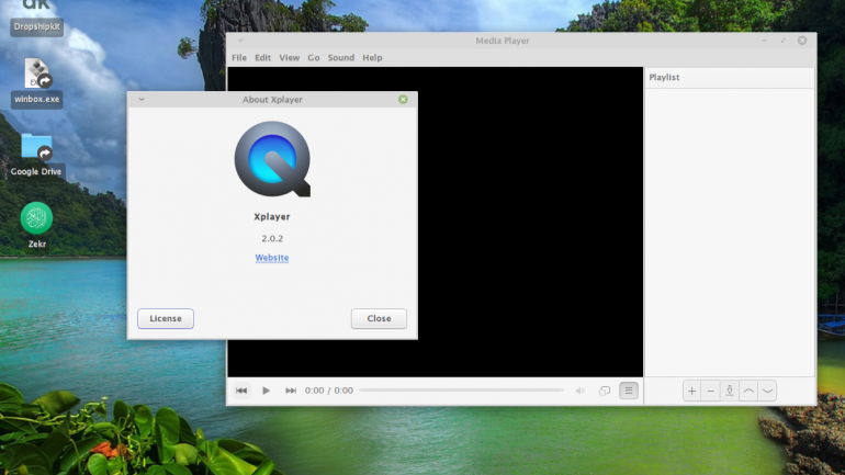 Video tidak tampil Xplayer Linux ” mint 19 ” 64bit