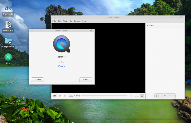 Video tidak tampil Xplayer Linux ” mint 19 ” 64bit